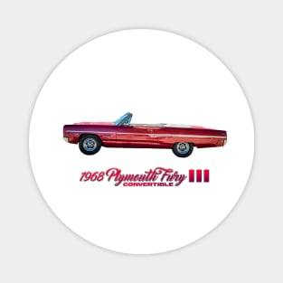 1968 Plymouth Fury III Convertible Magnet